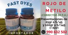 IMPORTACION Y COMERCIALIZACION DE ROJO DE METILO 